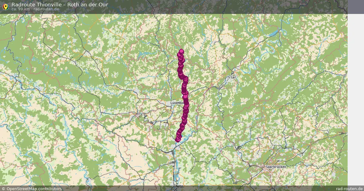 Radtour Thionville – Roth An Der Our