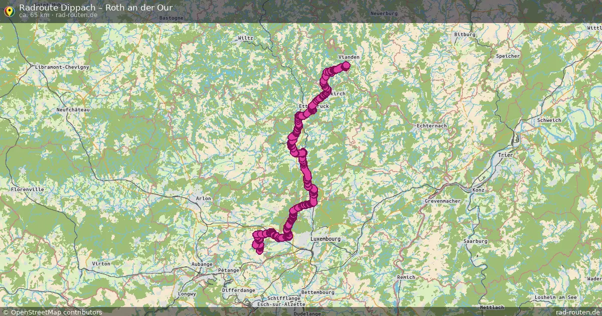 Radtour Dippach – Roth An Der Our