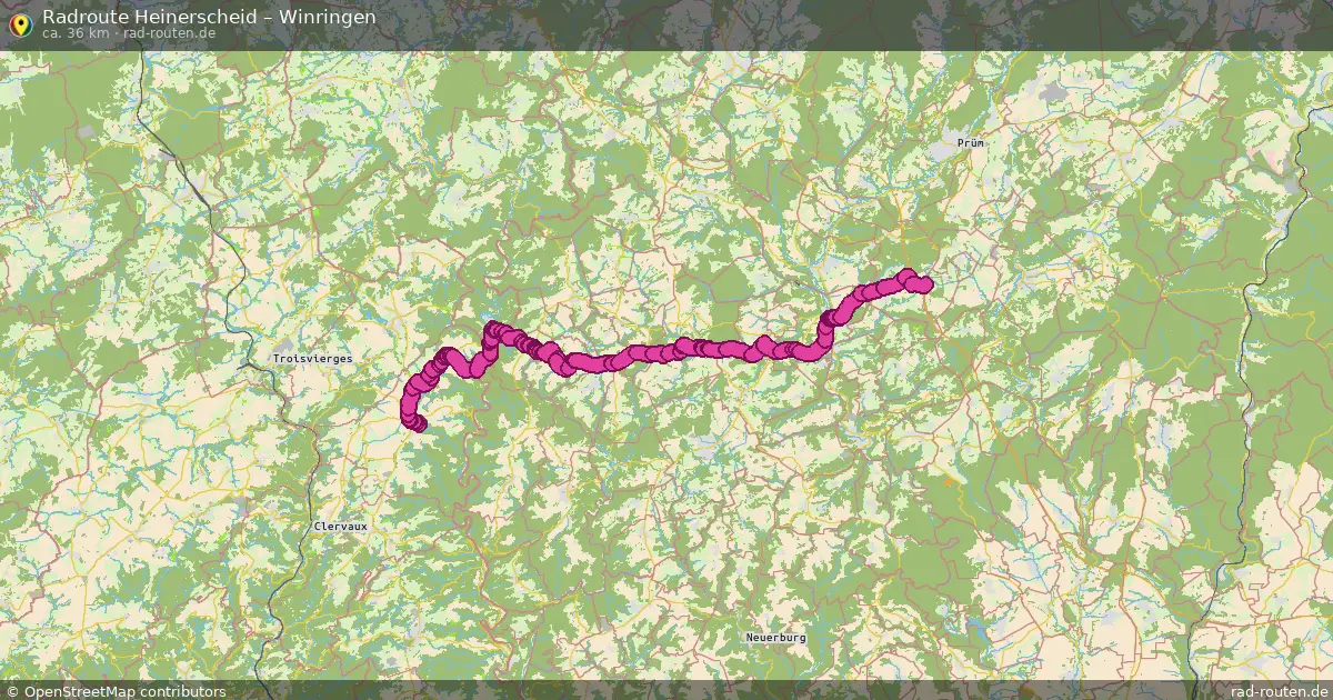 Radtour Heinerscheid – Winringen