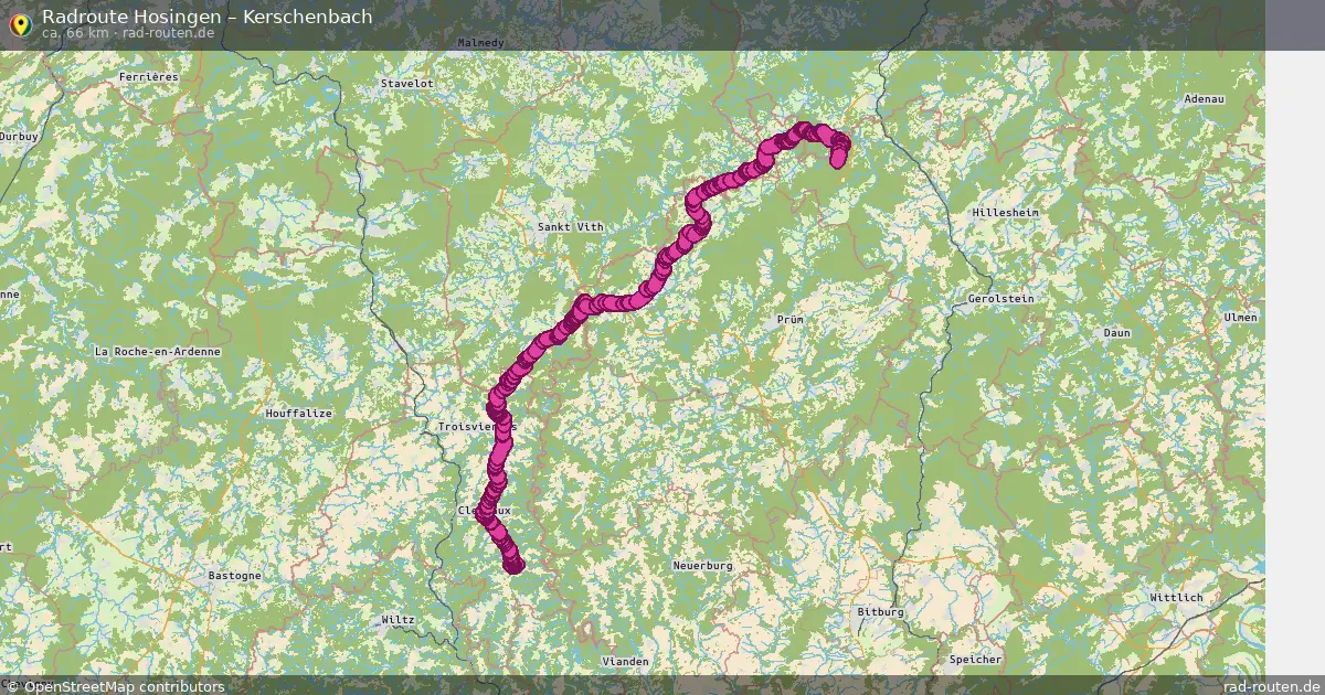 Radtour Hosingen – Kerschenbach