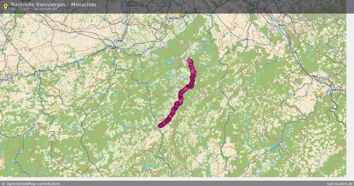 Radtour Troisvierges – Monschau