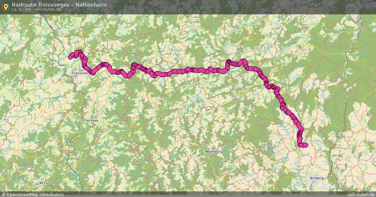 Radtour Troisvierges – Nattenheim