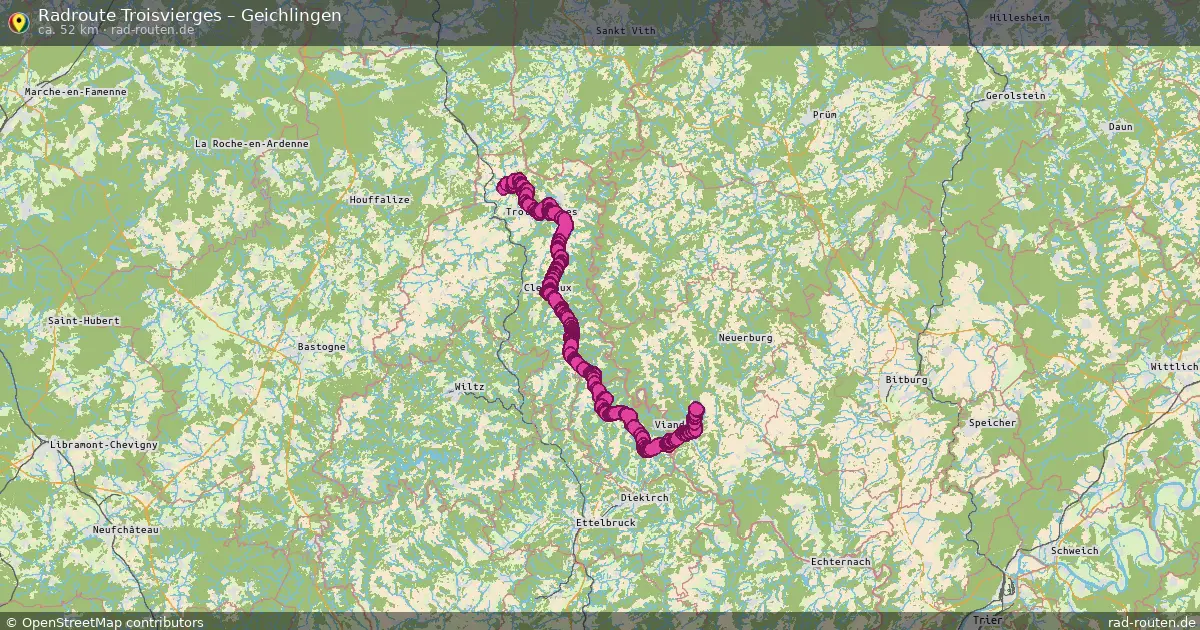 Radtour Troisvierges – Geichlingen