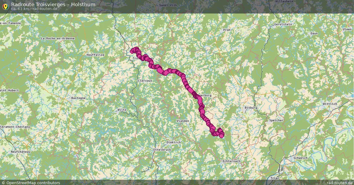 Radtour Troisvierges – Holsthum