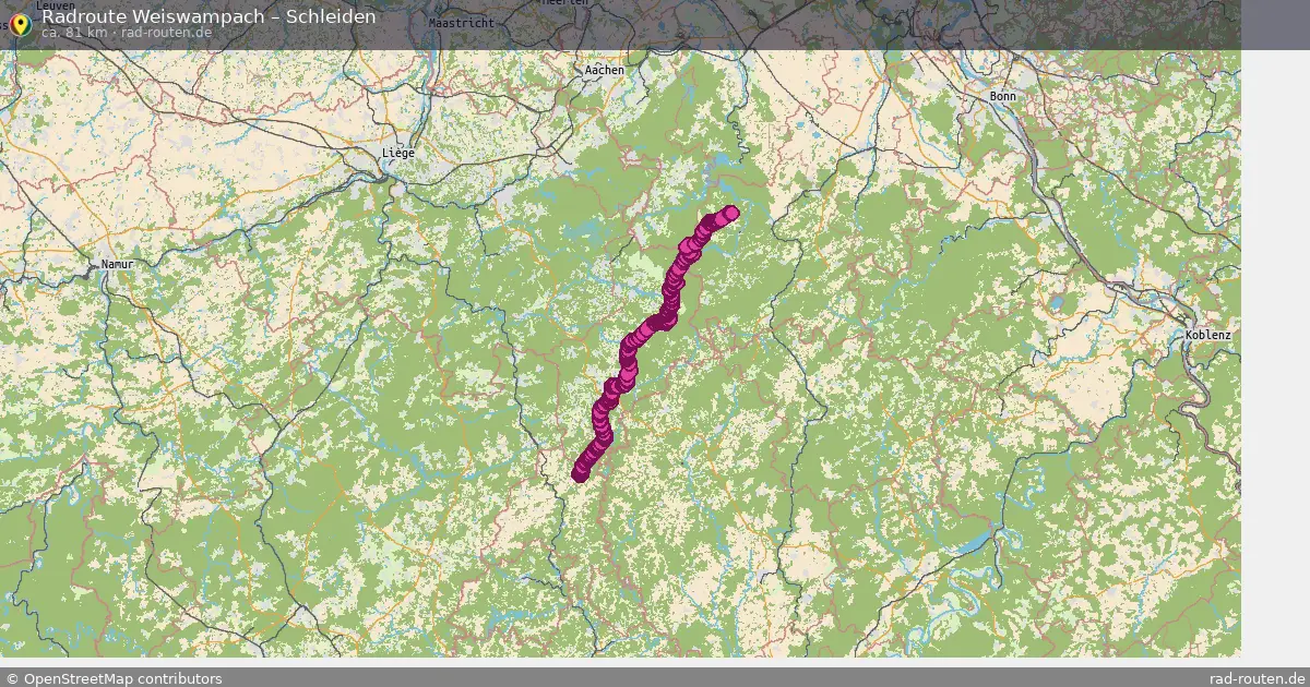 Radtour Weiswampach – Schleiden