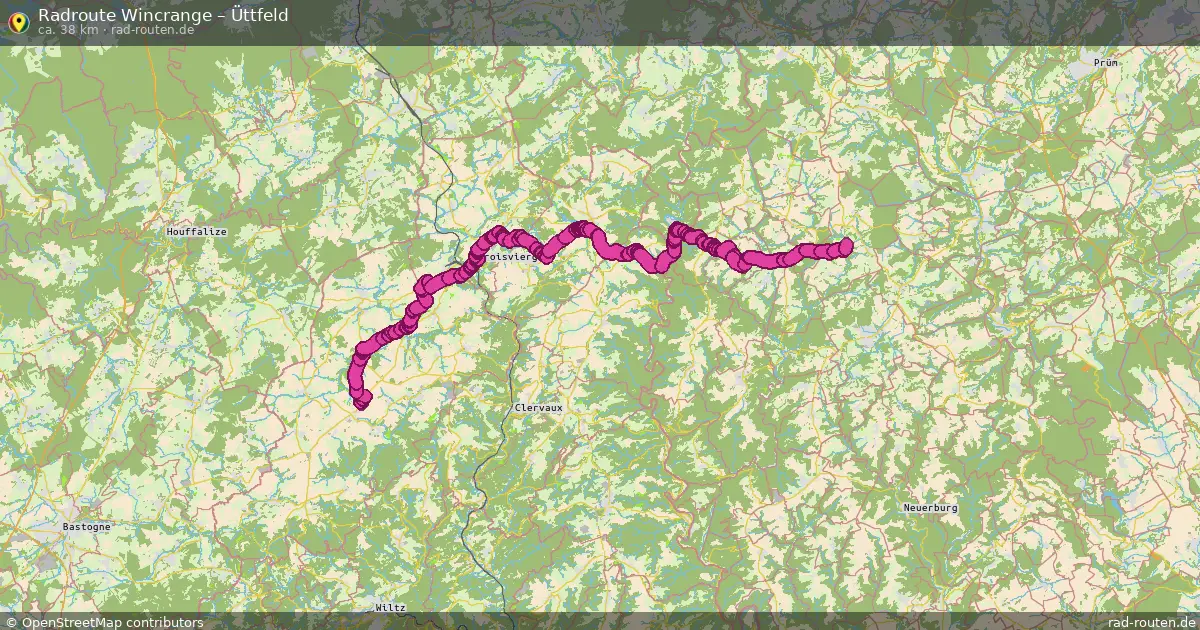 Radtour Wincrange – Üttfeld