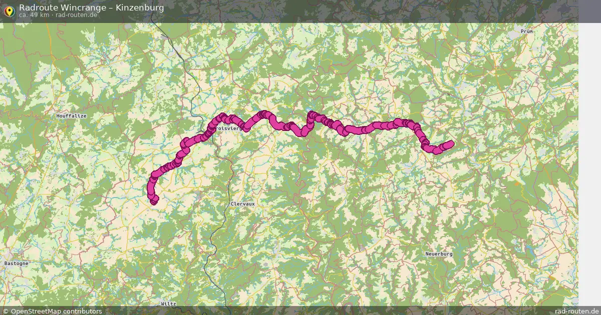 Radtour Wincrange – Kinzenburg