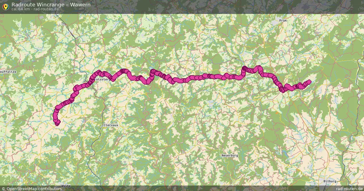 Radtour Wincrange – Wawern