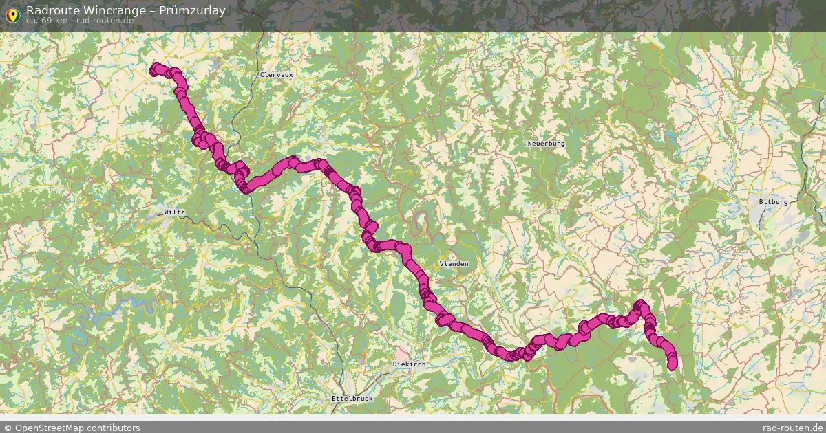 Radtour Wincrange – Prümzurlay