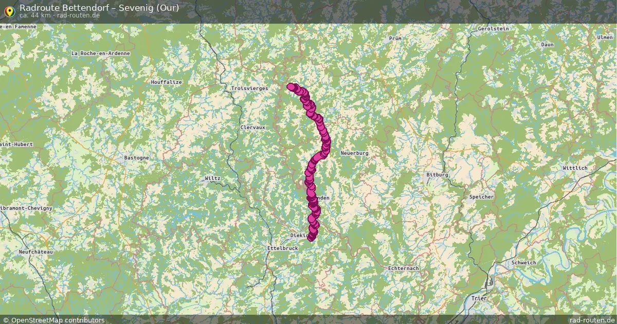 Radtour Bettendorf – Sevenig (Our)