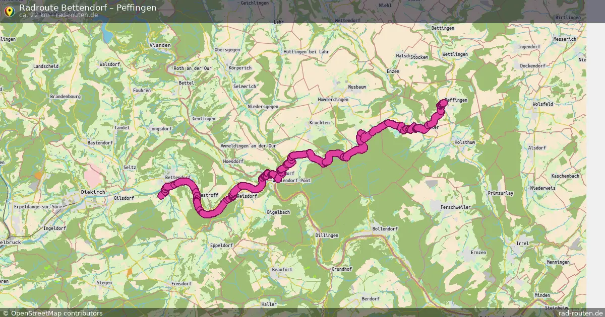 Radtour Bettendorf – Peffingen