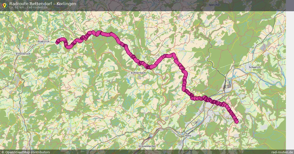 Radtour Bettendorf – Korlingen