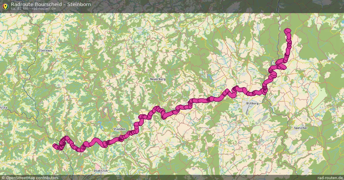Radtour Bourscheid – Steinborn