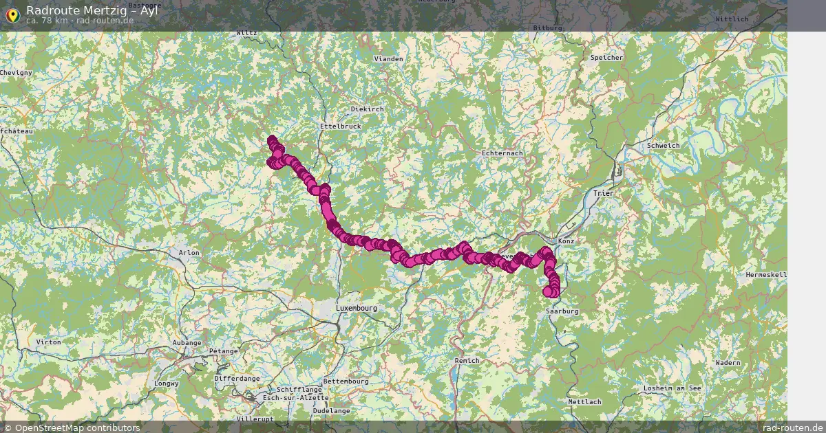 Radtour Mertzig – Ayl