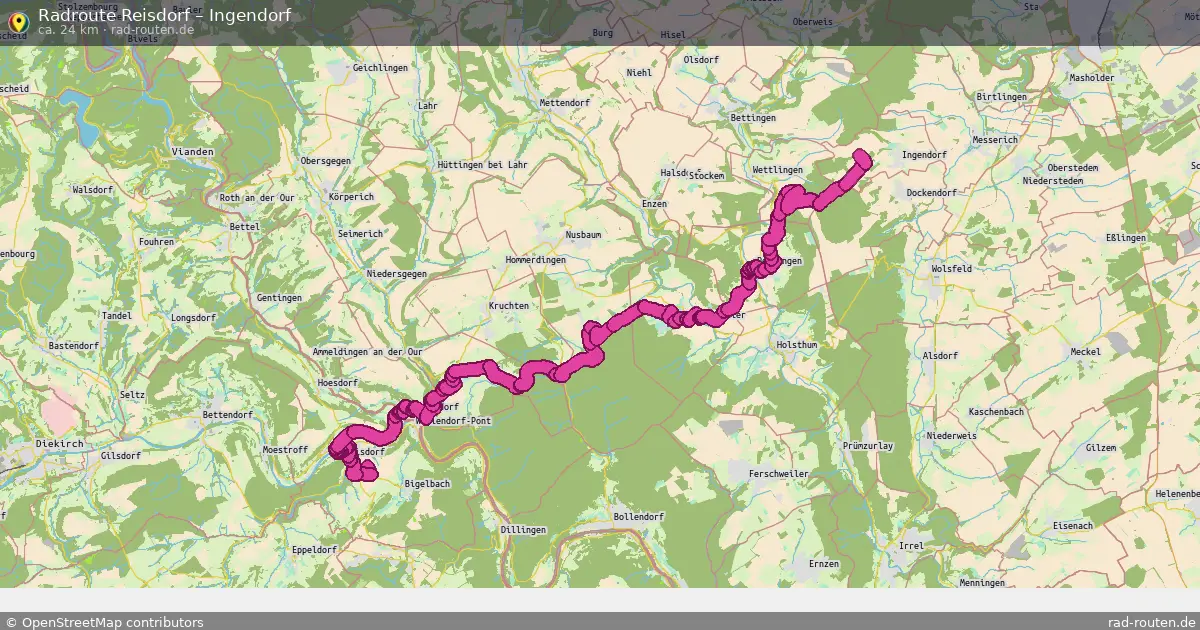 Radtour Reisdorf – Ingendorf