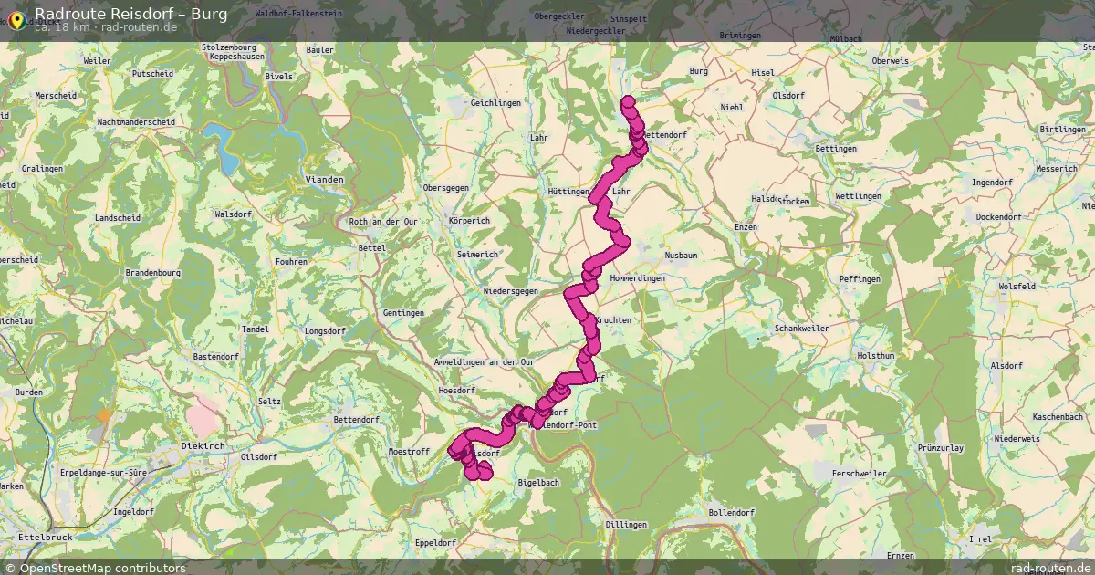 Radtour Reisdorf – Burg