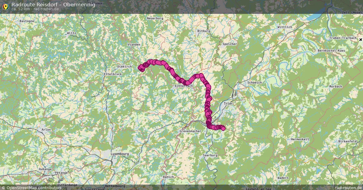Radtour Reisdorf – Obermennig