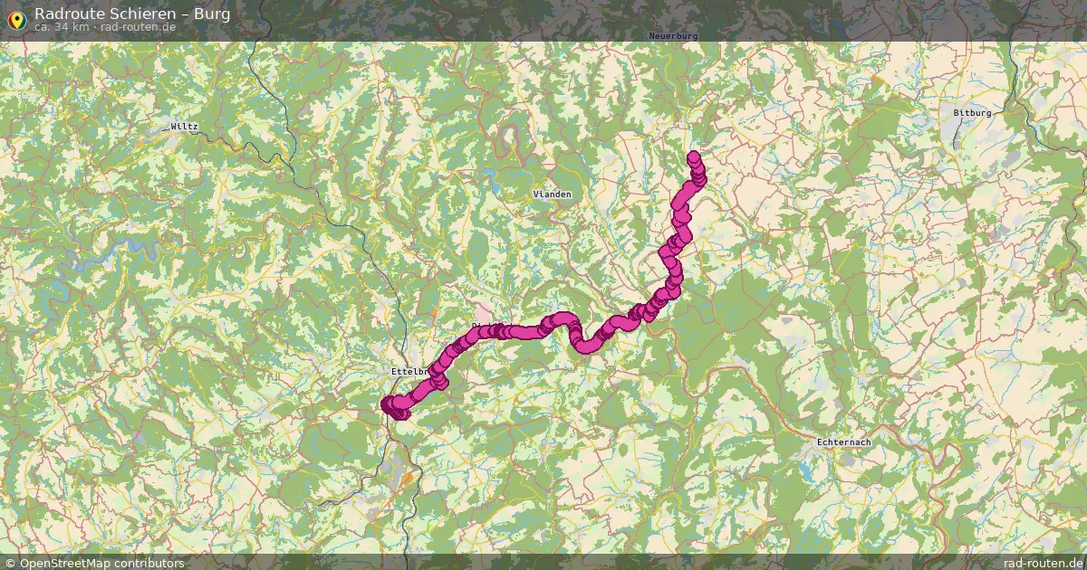 Radtour Schieren – Burg