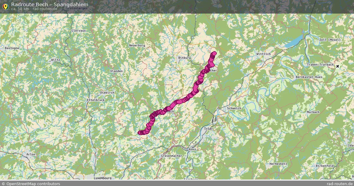 Radtour Bech – Spangdahlem