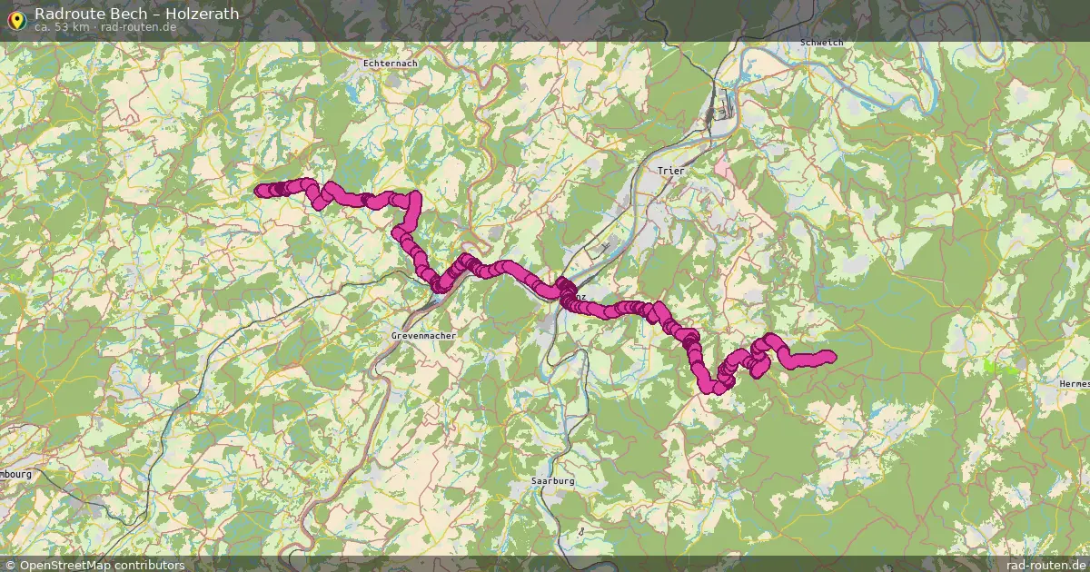 Radtour Bech – Holzerath