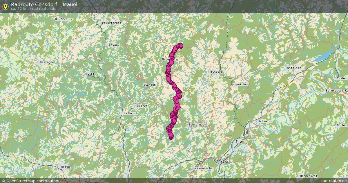 Radtour Consdorf – Mauel