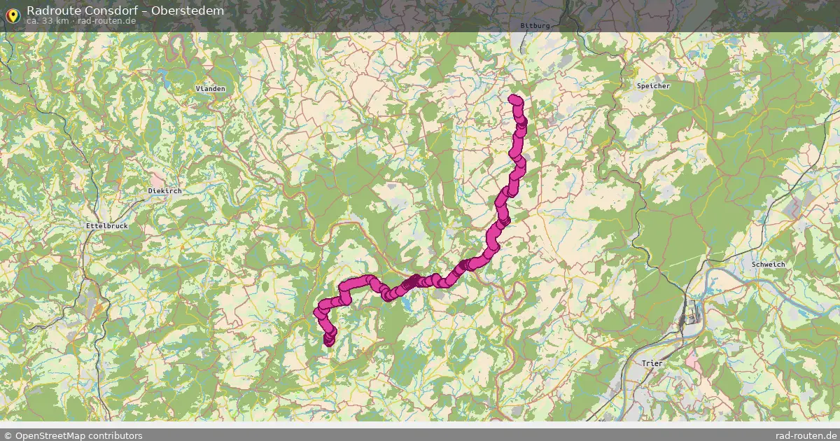 Radtour Consdorf – Oberstedem