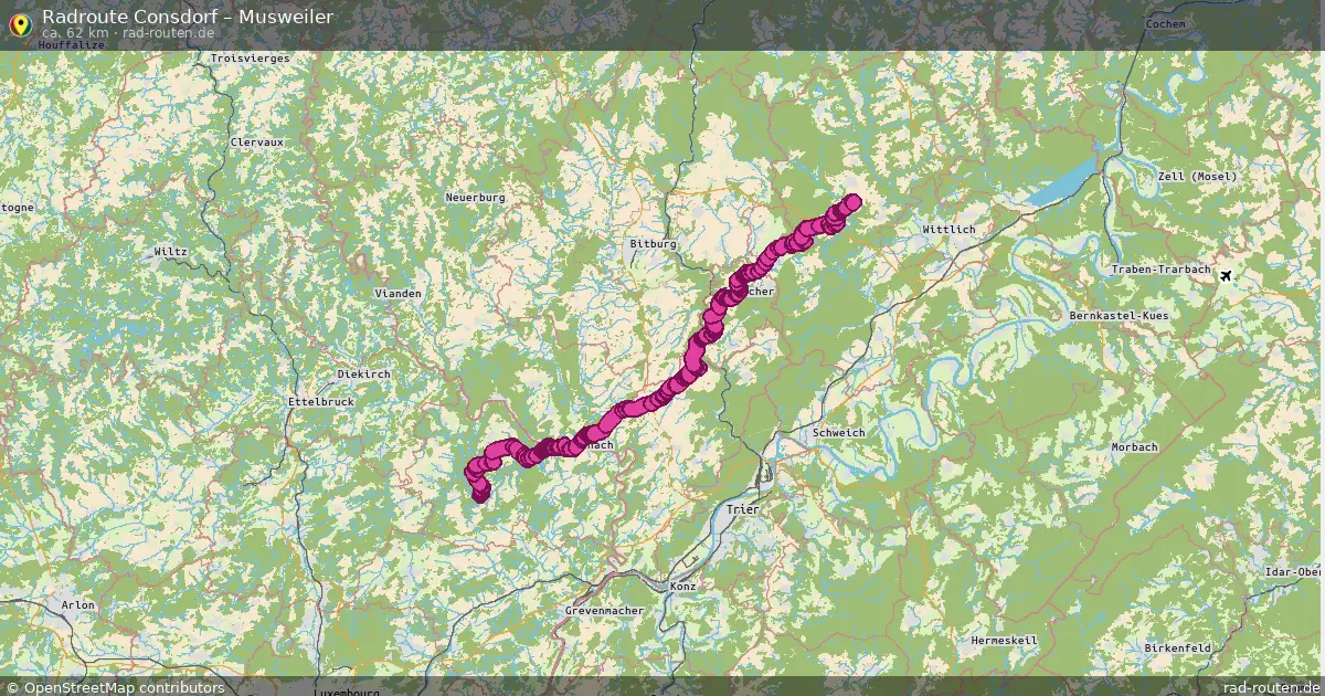 Radtour Consdorf – Musweiler