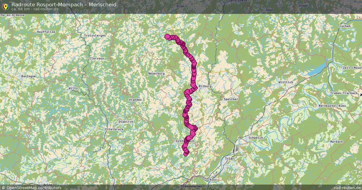 Radtour Rosport-Mompach – Merlscheid