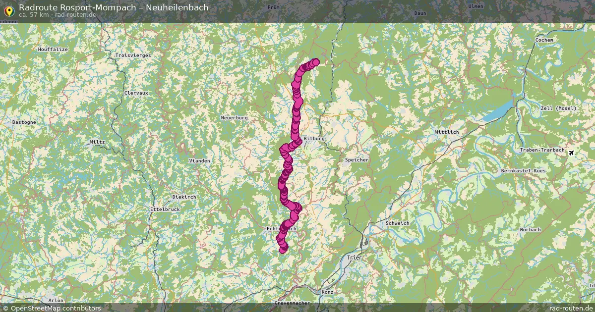 Radtour Rosport-Mompach – Neuheilenbach