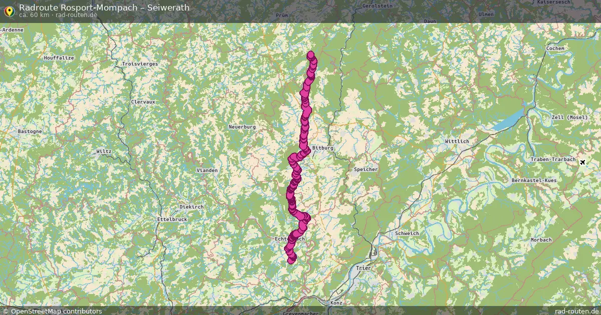 Radtour Rosport-Mompach – Seiwerath