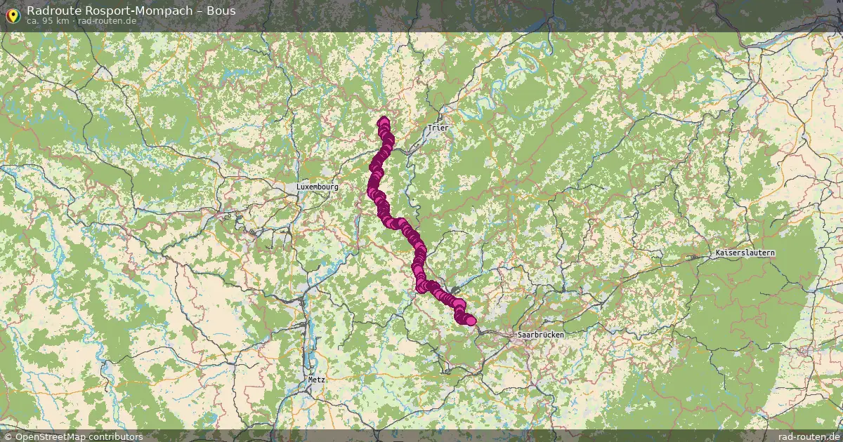 Radtour Rosport-Mompach – Bous