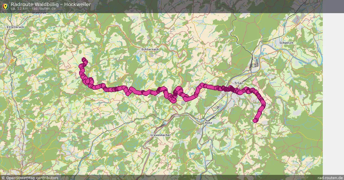 Radtour Waldbillig – Hockweiler