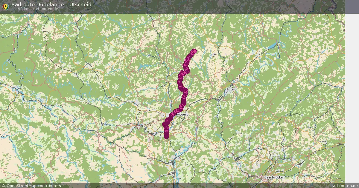Radtour Dudelange – Utscheid