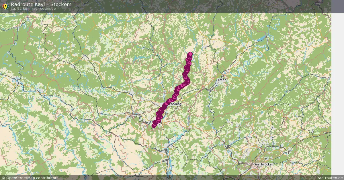 Radtour Kayl – Stockem