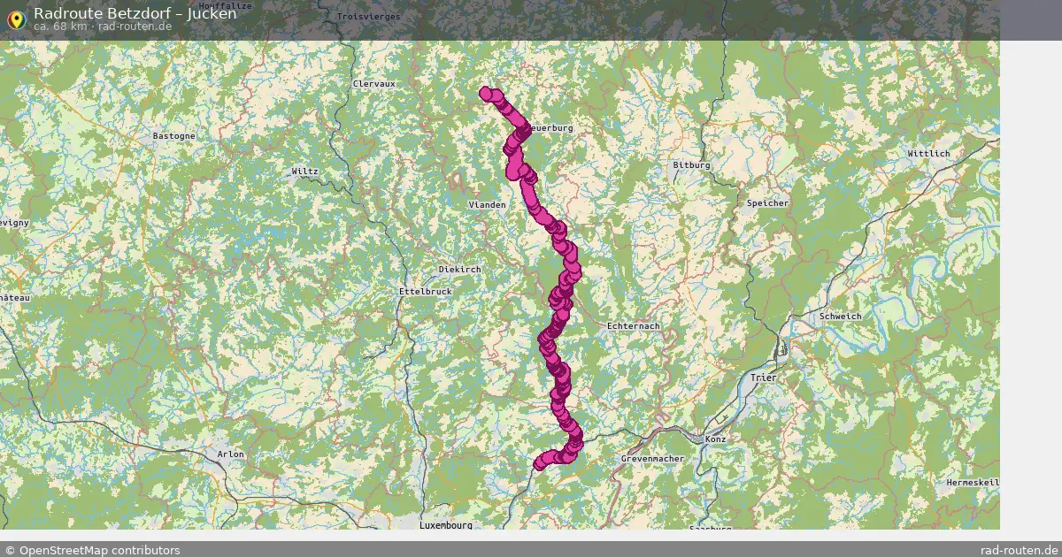 Radtour Betzdorf – Jucken