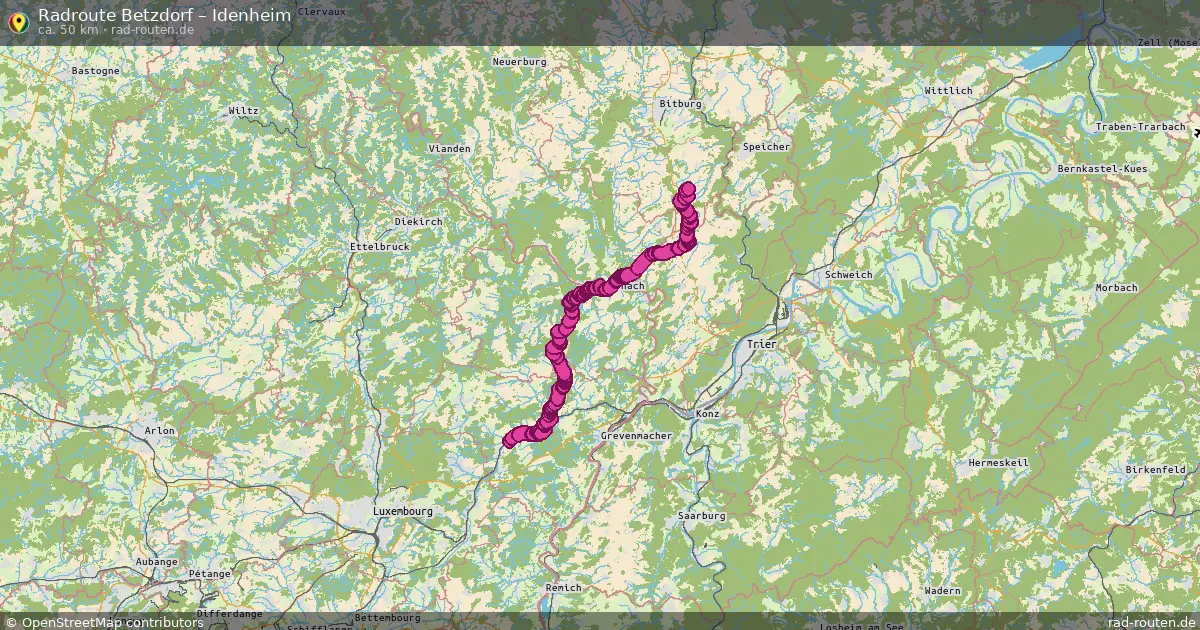 Radtour Betzdorf – Idenheim