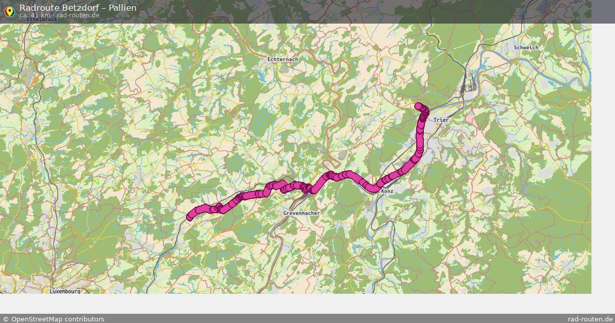 Fahrradroute Betzdorf – Pallien
