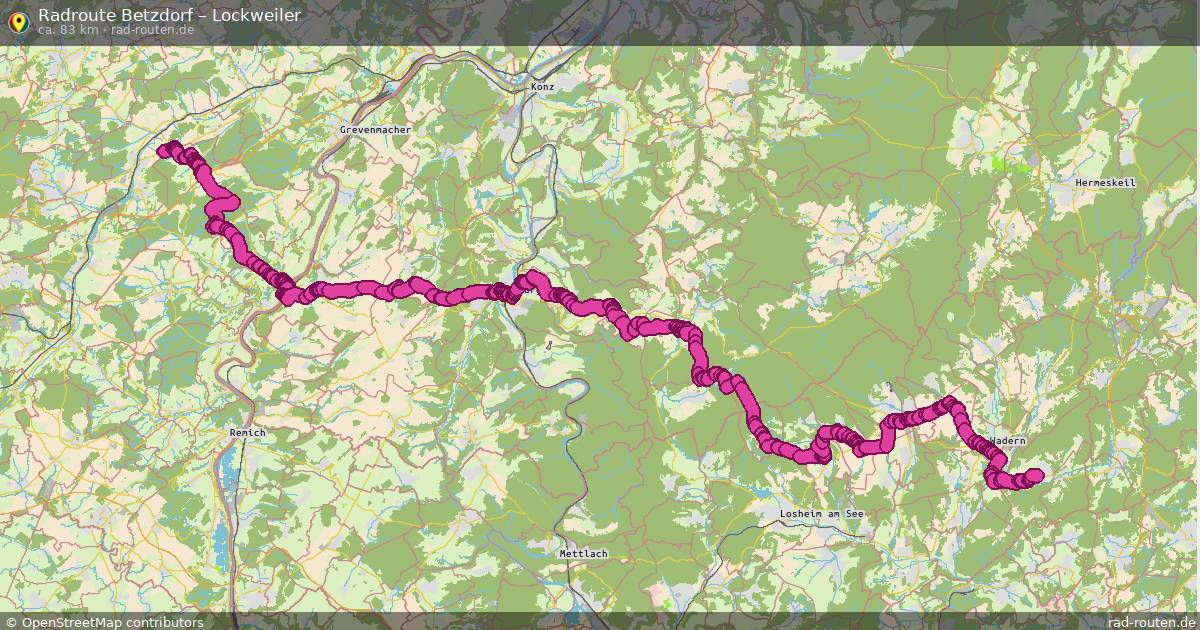 Fahrradroute Betzdorf – Lockweiler