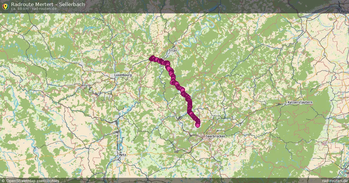 Radtour Mertert – Sellerbach