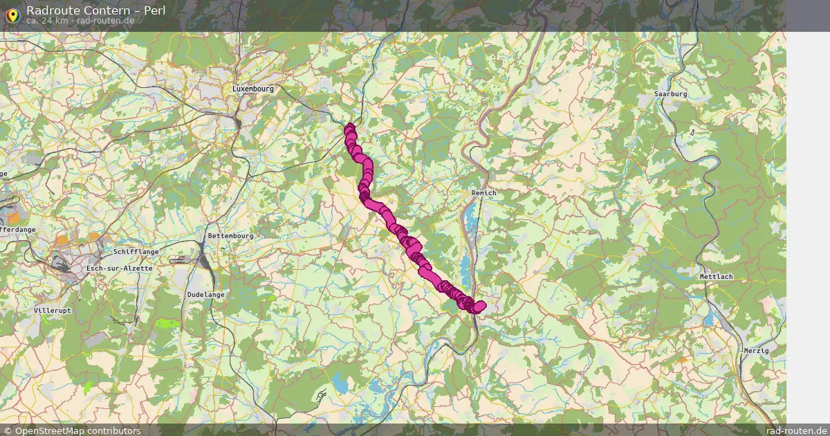 Radtour Contern – Perl