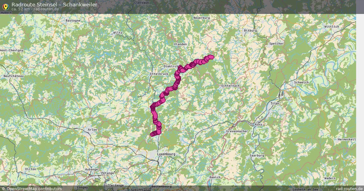 Radtour Steinsel – Schankweiler