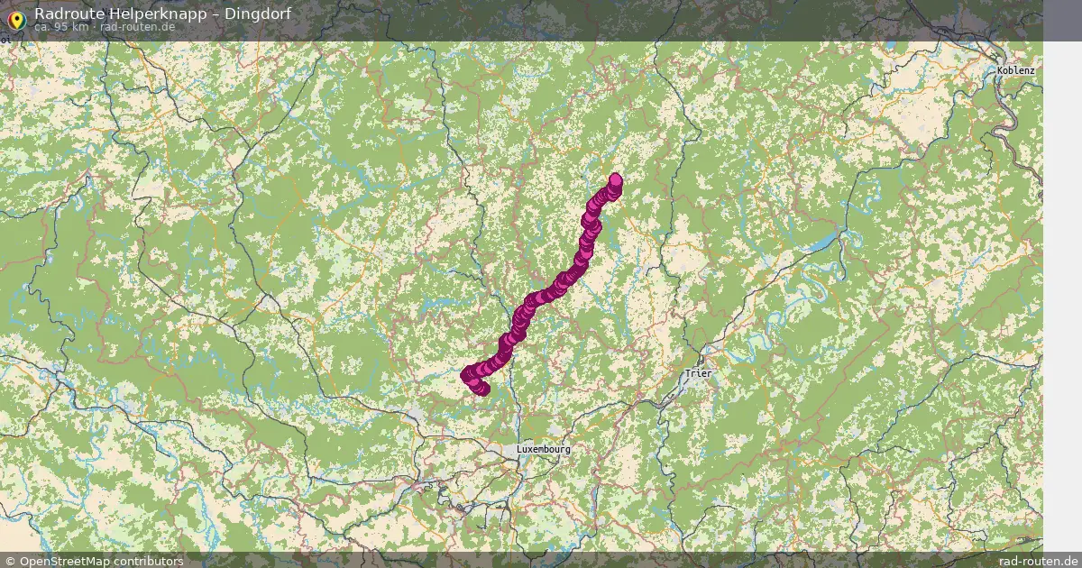 Radtour Helperknapp – Dingdorf
