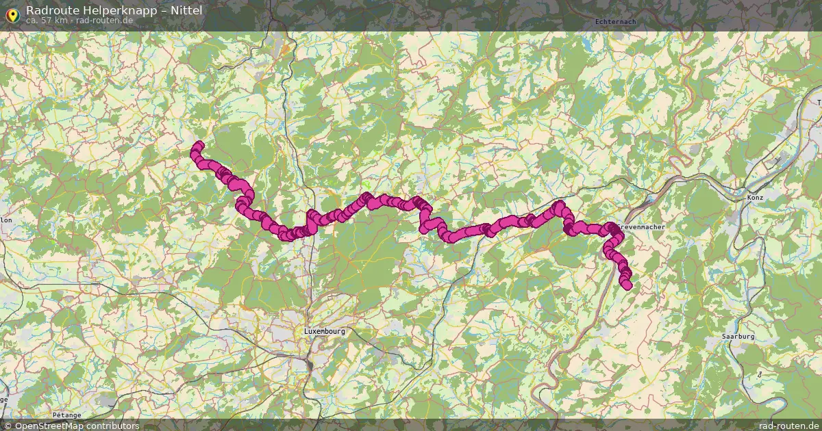 Radtour Helperknapp – Nittel