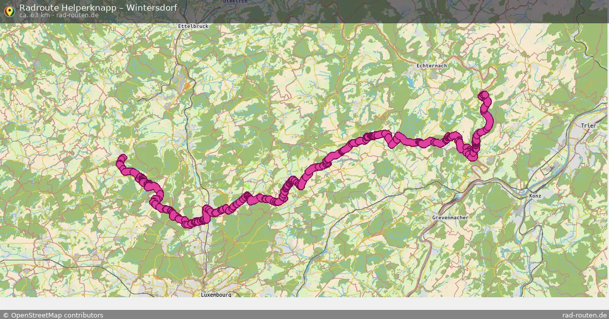 Radtour Helperknapp – Wintersdorf
