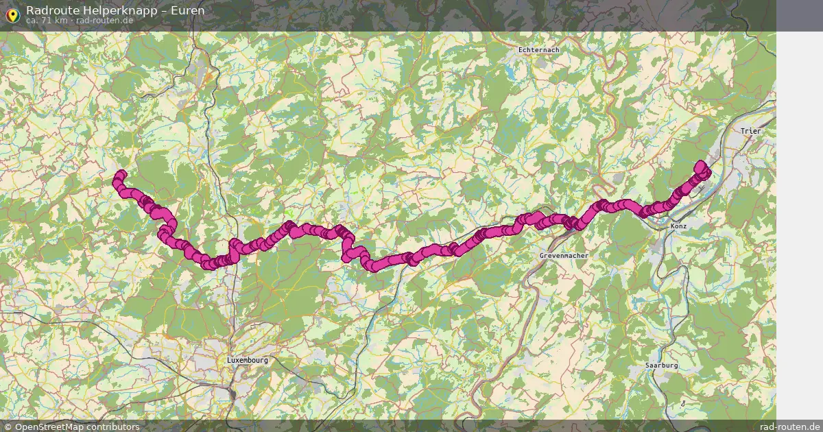 Radtour Helperknapp – Euren