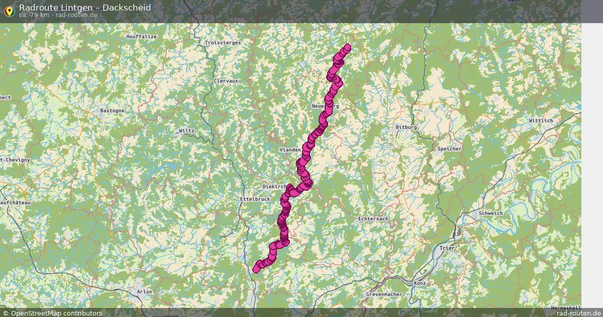Radtour Lintgen – Dackscheid