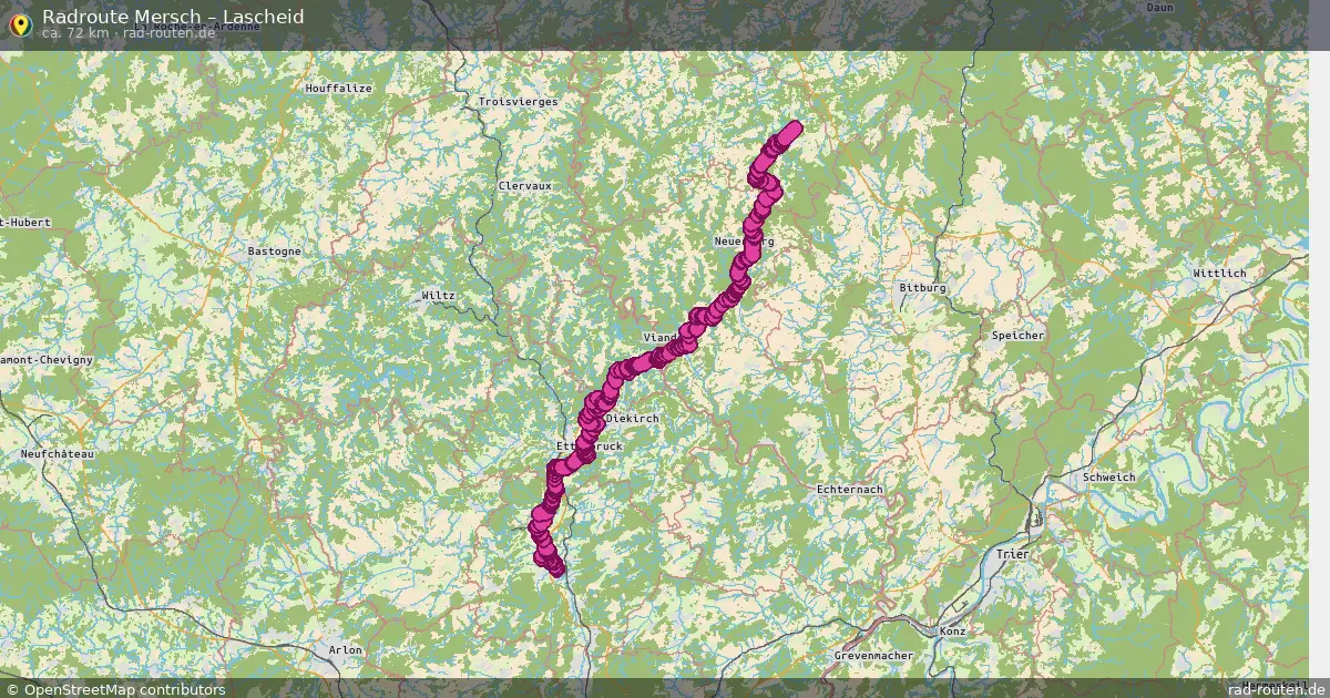 Radtour Mersch – Lascheid