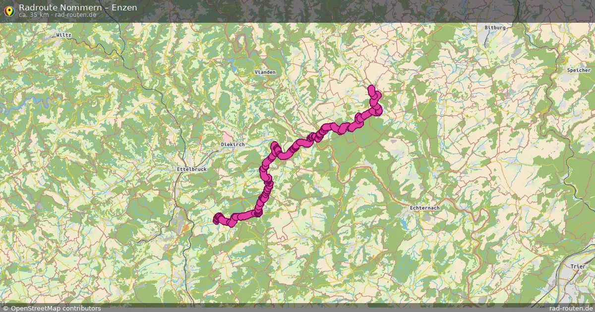 Radtour Nommern – Enzen