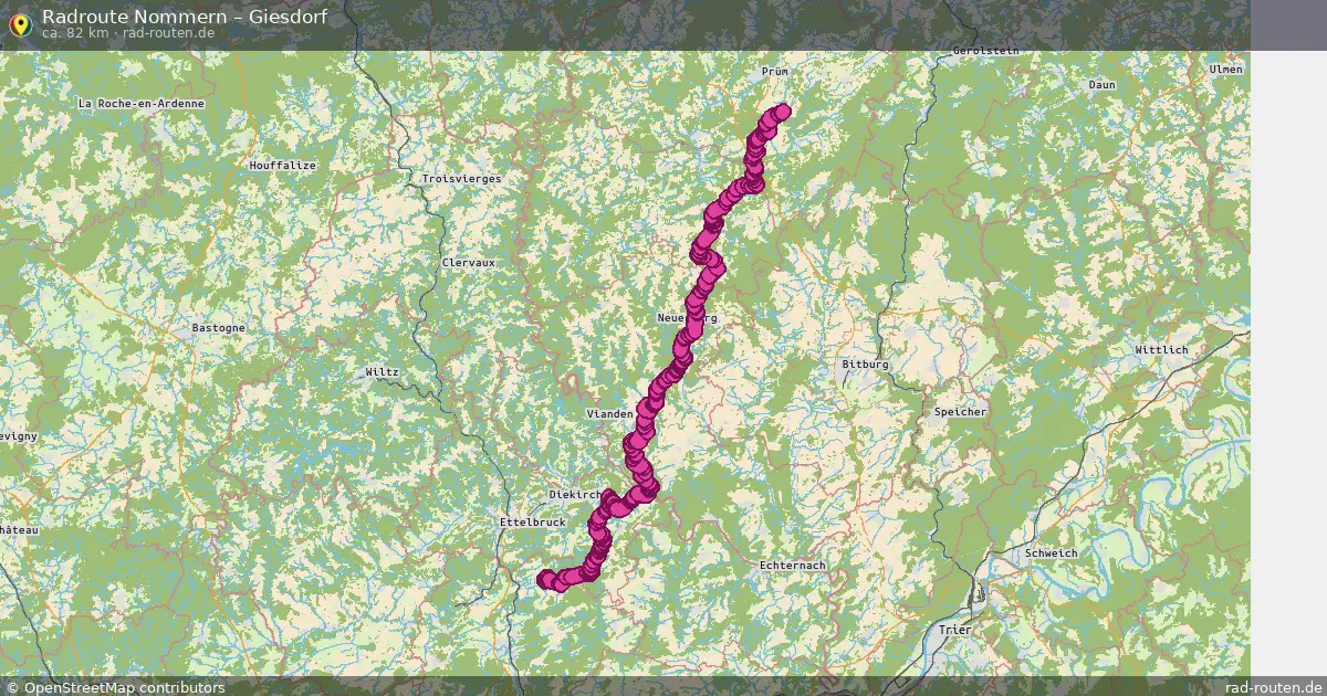 Radtour Nommern – Giesdorf