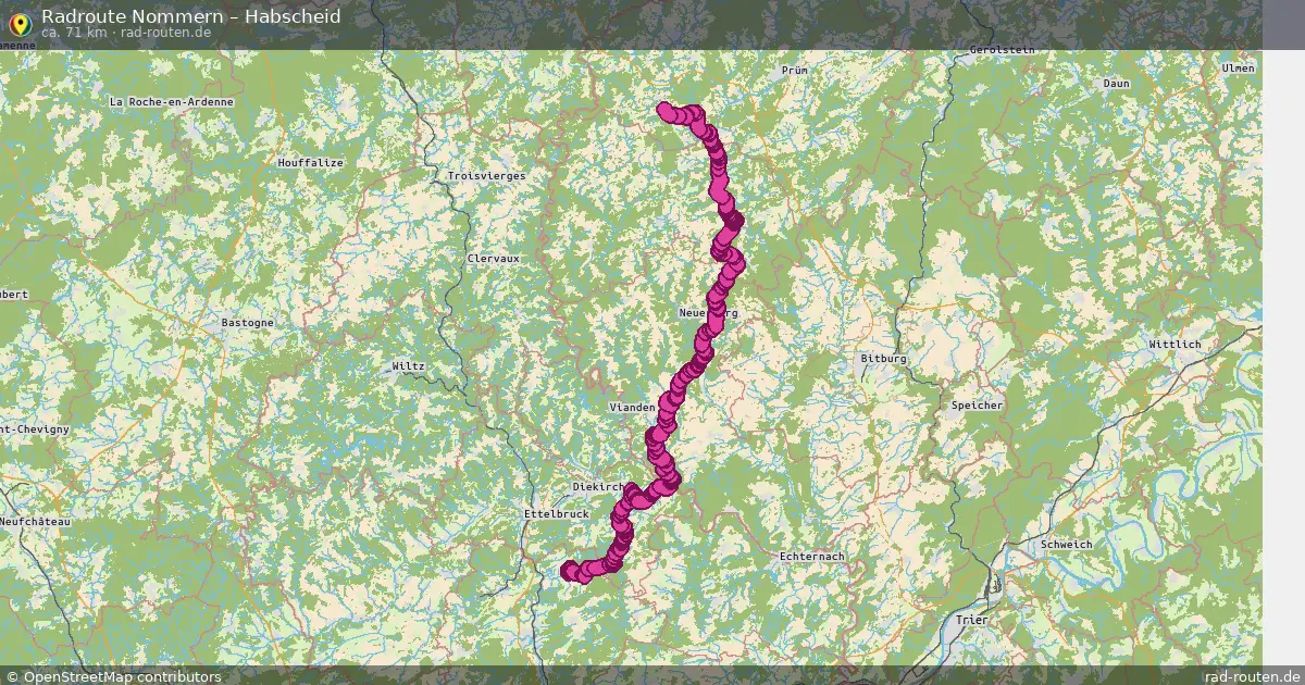 Radtour Nommern – Habscheid